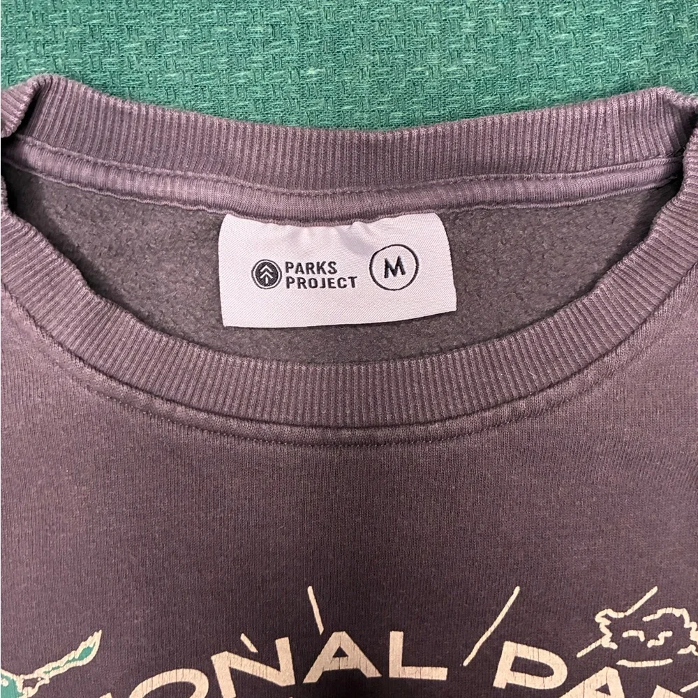 Parks Project Charcoal Crewneck Sweater - Picture 2 of 2